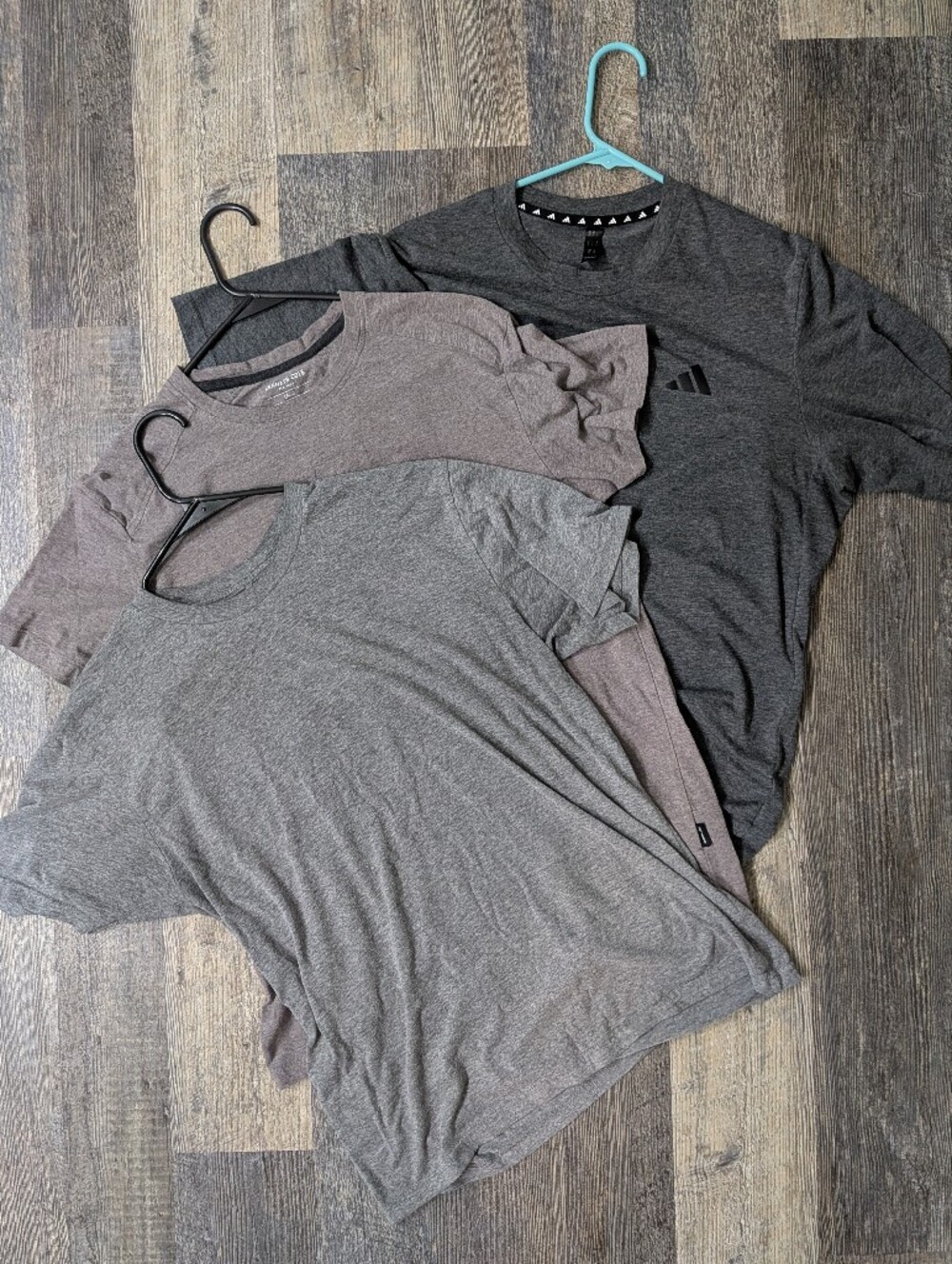 Bundle Of 3 Mens Large Athletic Shirts Adidas Kenneth Cole Next Level